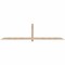 Ekena Millwork Eugene Smooth Timber Gable Bracket, Douglas Fir, 108"W x 27"H x 1 1/2"D x 3 1/2"F, 6/12 Pitch GBW108X27X0204EUG00SDF - alternate 1